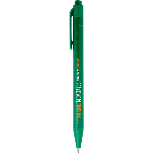 Chartik Kugelschreiber Aus Recyceltem Papier Mit Matter Oberfläche, Einfarbig , grün, Recyceltes Papier, 14,00cm (Länge), Bild 5
