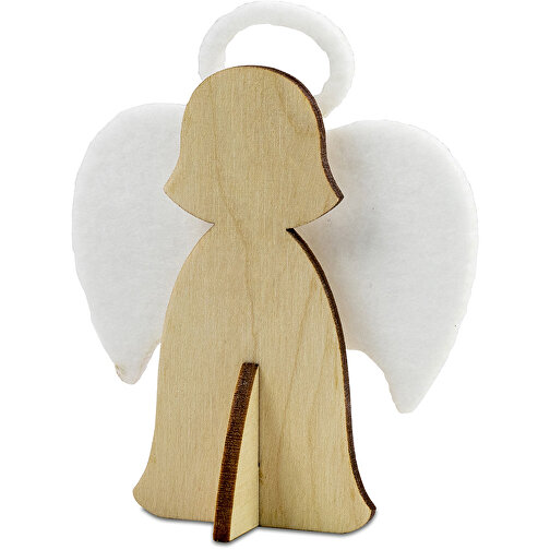 Biglietto per figure in feltro - motivo standard - angeli, Immagine 3