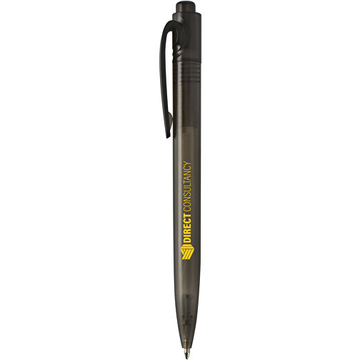 Thalaasa Kugelschreiber Aus Ozean Plastik , Marksman, schwarz, Recycelter Kunststoff, 14,30cm (Länge), Bild 5