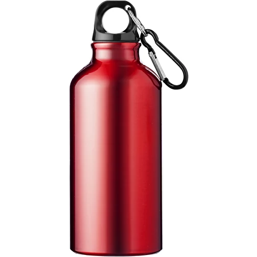 Bouteille d eau Oregon de 400 ml en aluminium recyclé certifié RCS avec mousqueton, Image 2
