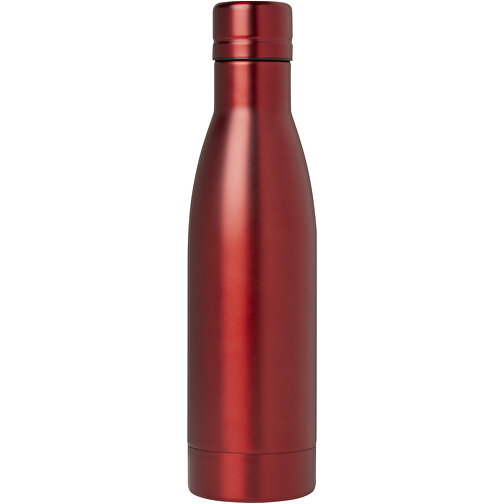 Vasa RCS-zertifizierte Kupfer-Vakuum Isolierflasche Aus Recyceltem Edelstahl, 500 Ml , rot, 87% Recycled stainless steel, 13% PP Kunststoff, 26,40cm (Höhe), Bild 4