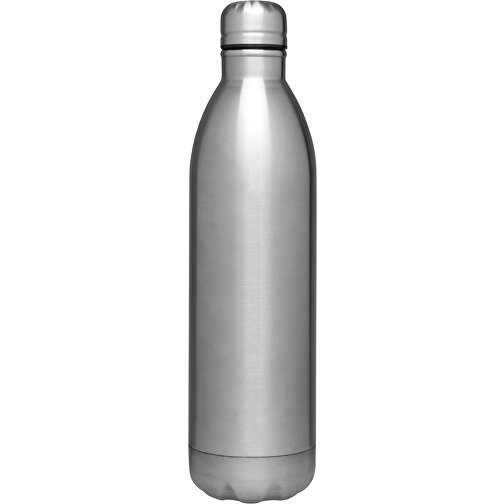 Vakuum-Flasche JUMBO TASTE , silber, Edelstahl / Kunststoff / Silikon, 33,00cm (Länge), Bild 2