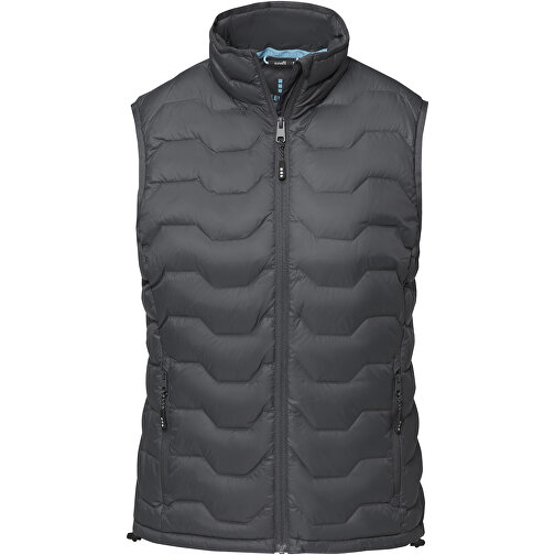 Epidote GRS Isolierter Daunen-Bodywarmer Für Damen Aus Recyceltem Material , storm grey, Dull cire-380T Woven mit wasserabweisendem Finish 100% recyceltes Nylon, GRS-zertifiziert , Padding/filling, Down insulation: Resp, M, , Bild 3