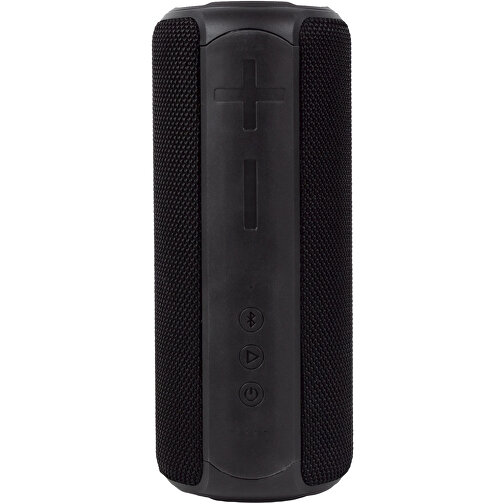 Prixton Echo Box Lautsprecher , schwarz, ABS Kunststoff, TPU Kunststoff, 9,50cm x 22,50cm x 9,50cm (Länge x Höhe x Breite), Bild 1