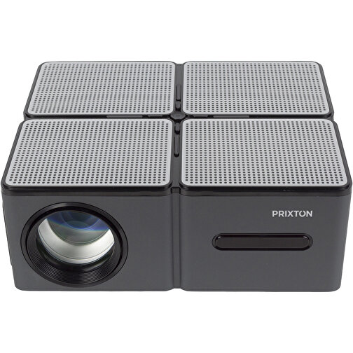 Prixton Kubrick Projektor , schwarz, ABS Kunststoff, Metall, 36,60cm x 25,00cm x 14,20cm (Länge x Höhe x Breite), Bild 2