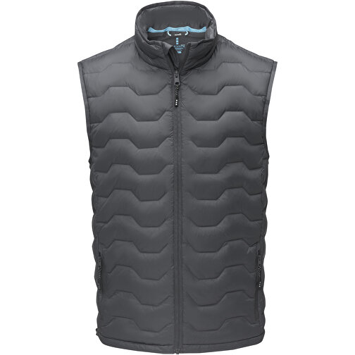 Epidote GRS Isolierter Daunen-Bodywarmer Aus Recyceltem Material Für Herren , storm grey, Dull cire-380T Woven mit wasserabweisendem und daunendichtem Finish 100% recyceltes Nylon, GRS-zertifiziert , Padding/filling, Dow, M, , Bild 3