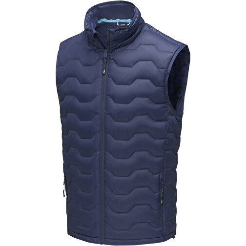 Epidote GRS Isolierter Daunen-Bodywarmer Aus Recyceltem Material Für Herren , navy, Dull cire-380T Woven mit wasserabweisendem und daunendichtem Finish 100% recyceltes Nylon, GRS-zertifiziert , Padding/filling, Dow, M, , Bild 1