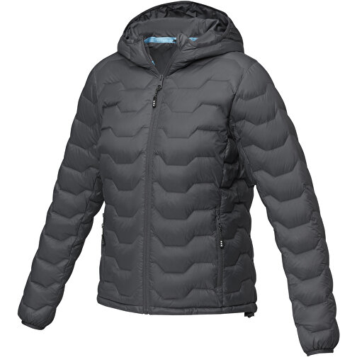 Petalite GRS Daunenjacke Für Damen Aus Recyceltem Material , storm grey, Dull cire-380T Woven mit wasserabweisendem und daunendichtem Finish 100% recyceltes Nylon, GRS-zertifiziert , Padding/filling, Dow, M, , Bild 1