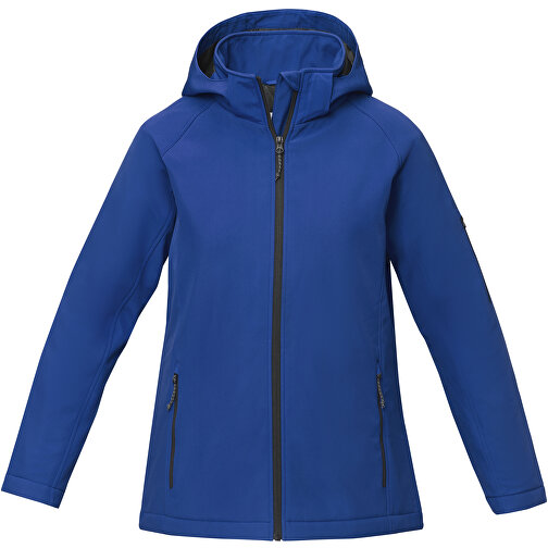 Notus Wattierte Softshell Damenjacke , blau, Mechanisches Stretch Woven 100% Polyester, 250 g/m2, Padding/filling, Taft 100% Polyester, XS, , Bild 3