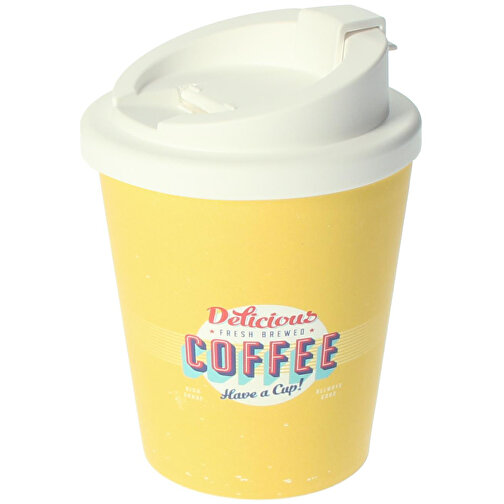 Kaffeebecher 'Premium Deluxe' Small , rosa/schwarz, Kunststoff, 12,00cm (Höhe), Bild 1
