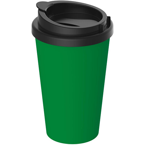 Kaffeebecher 'PremiumPlus' , standard-grün/schwarz, Kunststoff, 15,50cm (Höhe), Bild 1