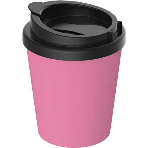 Kaffeebecher 'PremiumPlus' Small , rosa/schwarz, Kunststoff, 12,00cm (Höhe), Bild 1