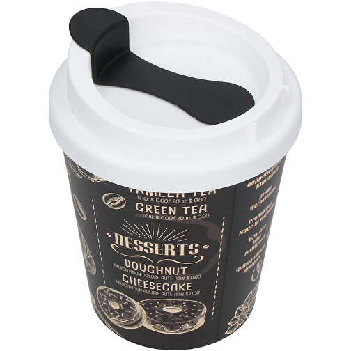 Kaffeebecher 'PremiumPlus' Small , standard-gelb/schwarz, Kunststoff, 12,00cm (Höhe), Bild 2