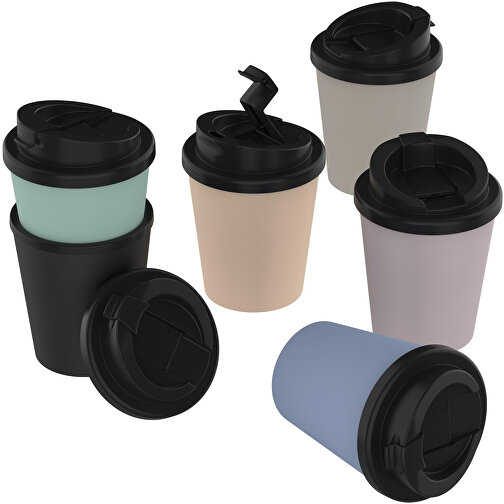 Bio-Kaffeebecher 'Premium Deluxe' Small , aprikose, Kunststoff, 12,70cm (Höhe), Bild 3