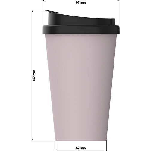 Bio-Kaffeebecher 'PremiumPlus' , kornblume, Kunststoff, 15,70cm (Höhe), Bild 3