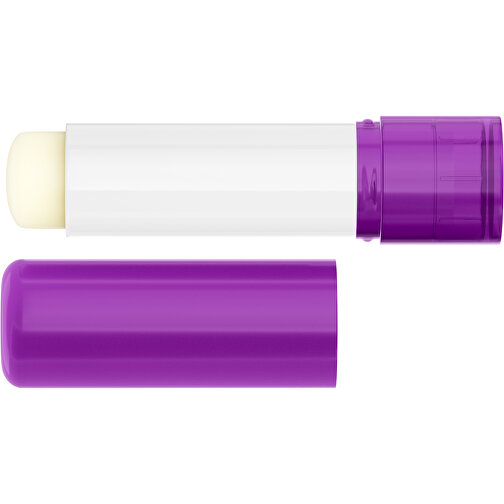 Lippenpflegestift 'Lipcare Original' Mit Polierter Oberfläche , violett, Kunststoff, 6,90cm (Höhe), Bild 3