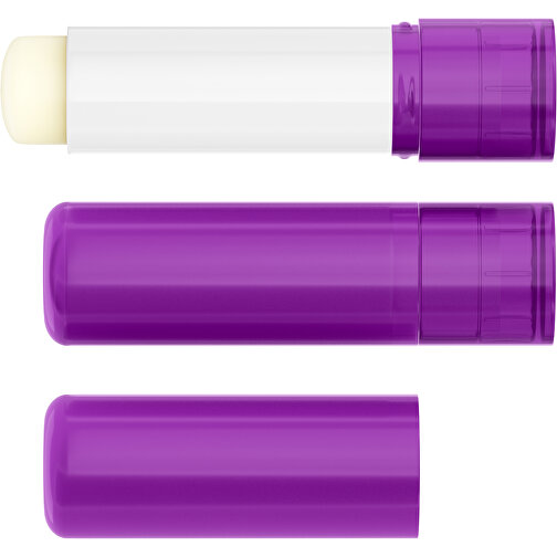Lippenpflegestift 'Lipcare Original' Mit Polierter Oberfläche , violett, Kunststoff, 6,90cm (Höhe), Bild 4