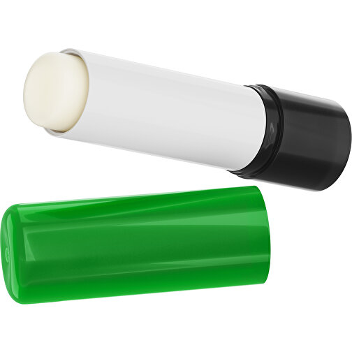 Lippenpflegestift 'Lipcare Original' Mit Polierter Oberfläche , grün / schwarz, Kunststoff, 6,90cm (Höhe), Bild 1