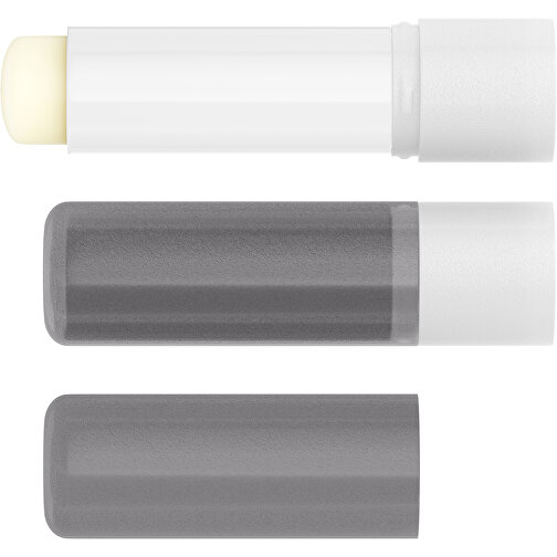 Lippenpflegestift 'Lipcare Original' Mit Gefrosteter Oberfläche , grau / weiss, Kunststoff, 6,90cm (Höhe), Bild 4