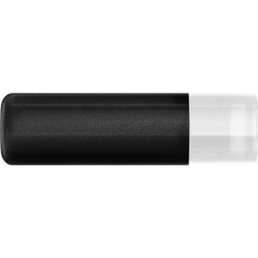 Lippenpflegestift 'Lipcare Original' Mit Gefrosteter Oberfläche , schwarz / transparent, Kunststoff, 6,90cm (Höhe), Bild 2