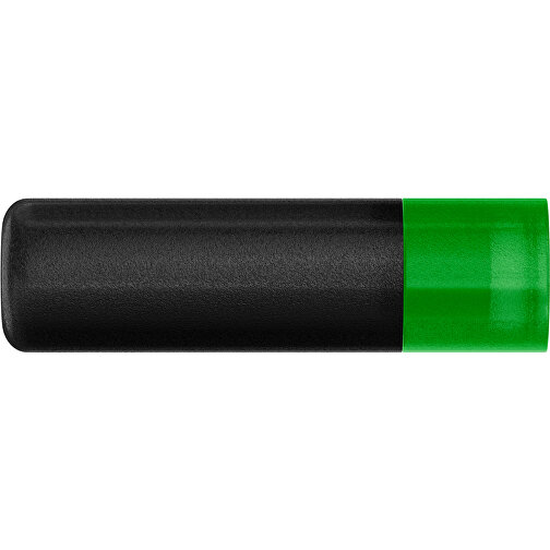 Lippenpflegestift 'Lipcare Original' Mit Gefrosteter Oberfläche , schwarz / grün, Kunststoff, 6,90cm (Höhe), Bild 2
