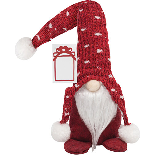 Weihnachts-Wichtel FRANZ , rot, Polyester / Polypropylen, 28,00cm (Länge), Bild 8