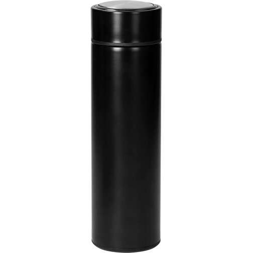 Vakuum Flasche 'Alaska' 0,4 L , schwarz, Metall, 23,00cm (Länge), Bild 1