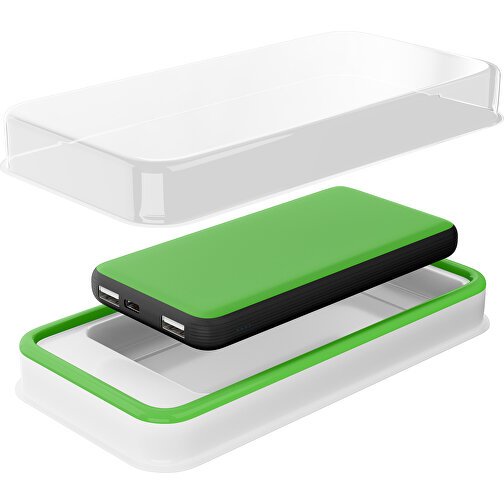 Dual Powerbank CustomColor con caricabatterie wireless incluso, Immagine 2