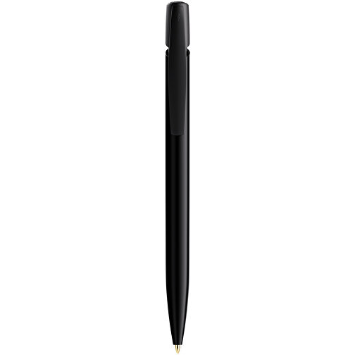 BIC® Media Clic Kugelschreiber Siebdruck , BiC, schwarz, Kunststoff, 14,70cm x 1,30cm (Länge x Breite), Bild 1