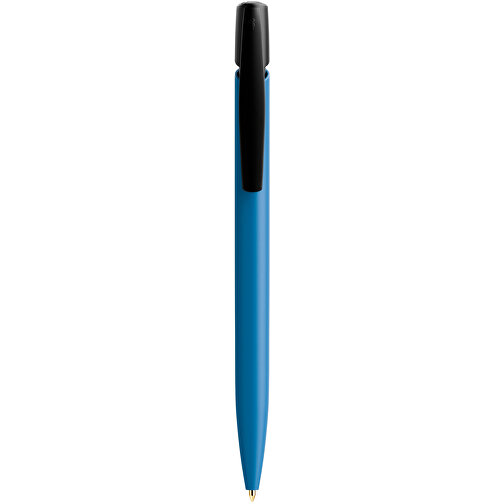 BIC® Media Clic BIO Based Ballpen Siebdruck , BiC, schwarz/blau, Nachhaltig, 14,70cm x 1,30cm (Länge x Breite), Bild 1