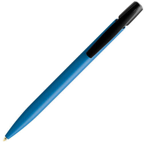 BIC® Media Clic BIO Based Ballpen Siebdruck , BiC, schwarz/blau, Nachhaltig, 14,70cm x 1,30cm (Länge x Breite), Bild 2