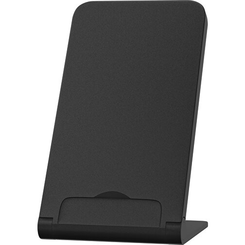 WirelessView - Der Klapp-Ständer Mit Kabellosem Ladegerät , schwarz, Kunststoff, 13,60cm x 1,30cm x 7,30cm (Länge x Höhe x Breite), Bild 1