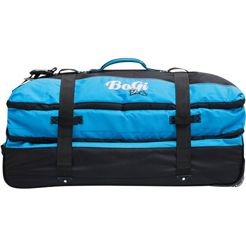 Trolley-Reisetasche BoGi XL , blau, schwarz, 600D Polyester / Rib Stop, 82,00cm x 35,00cm x 39,00cm (Länge x Höhe x Breite), Bild 4