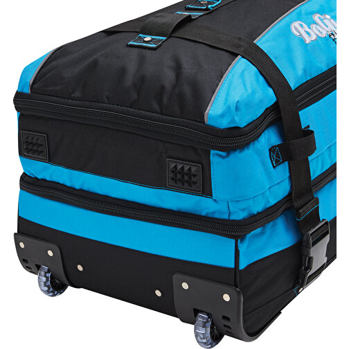 Trolley-Reisetasche BoGi L , blau, schwarz, 600D Polyester / Rib Stop, 68,00cm x 34,00cm x 37,00cm (Länge x Höhe x Breite), Bild 8