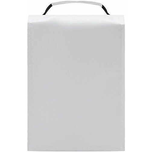 Kühltasche KODIAK , weiss, 420D Polyester / PVC, 20,50cm x 25,00cm x 14,00cm (Länge x Höhe x Breite), Bild 4