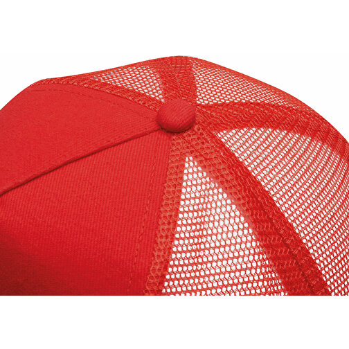 5-Panel-Cap FASTBALL , rot, Baumwolle / Polyester, , Bild 10