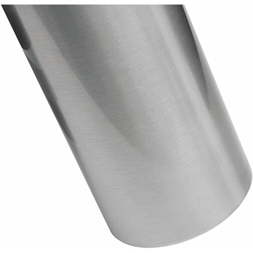 Aluminium-Trinkflasche JUMBO TRANSIT , silber, Aluminium / Edelstahl / PP / Silikon, 22,50cm (Länge), Bild 6