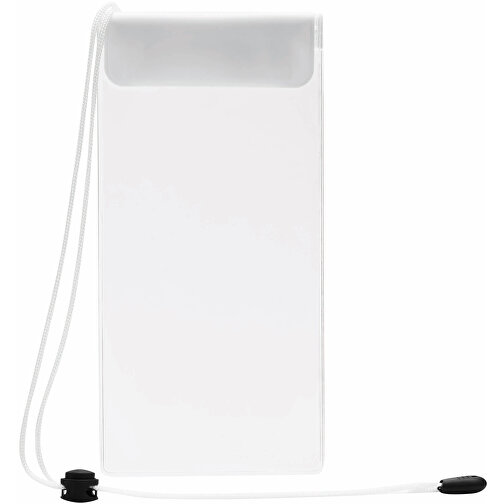 Telefon-Tasche SMART SPLASH XL , weiß, PVC, frei von Phthalaten, 24,00cm x 9,50cm (Länge x Breite), Bild 2