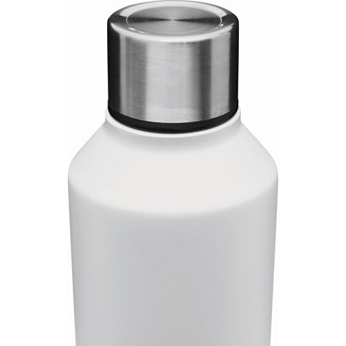 Vakuum-Trinkflasche RICH FLAVOUR , weiß, Edelstahl / PP / Silikon, 25,30cm (Länge), Bild 4
