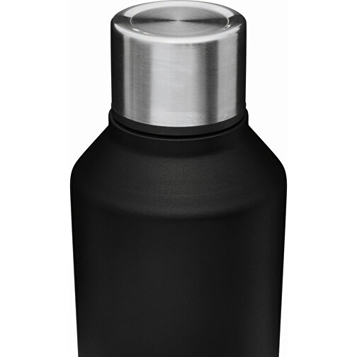 Vakuum-Trinkflasche RICH FLAVOUR , schwarz, Edelstahl / PP / Silikon, 25,30cm (Länge), Bild 4