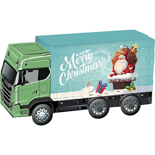 Calendrier de l\'Avent Camion Napolitain en papier parcheminé, Image 1