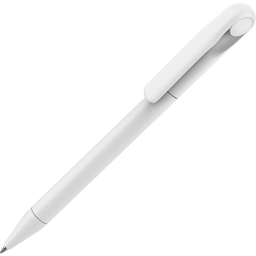 Prodir DS1 TMM Twist Kugelschreiber , Prodir, weiß, Kunststoff, 14,10cm x 1,40cm (Länge x Breite), Bild 1