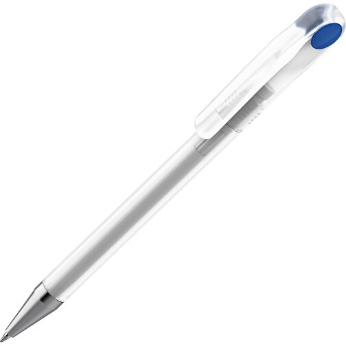 Prodir DS1 TFS Twist Kugelschreiber , Prodir, klar / blau, Kunststoff/Metall, 14,10cm x 1,40cm (Länge x Breite), Bild 1