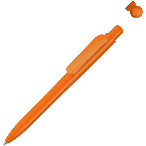 RECYCLED PET PEN FUTURE F , uma, orange, Naturmaterialien, 14,10cm (Länge), Bild 1