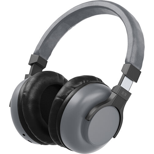 Bluetooth-ANC-Kopfhörer SilentHarmony Inkl. Individualisierung , dunkelgrau / schwarz, Kunststoff, 20,00cm x 10,00cm x 17,00cm (Länge x Höhe x Breite), Bild 1