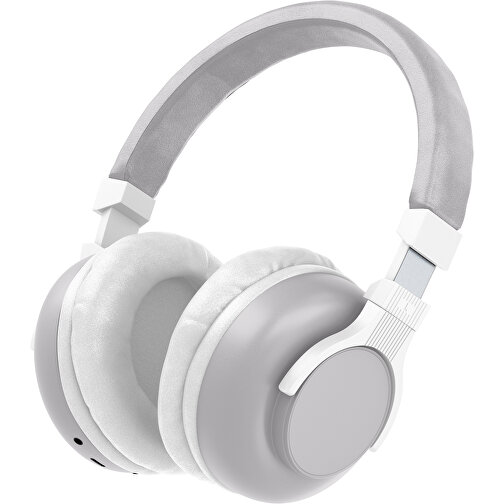 Bluetooth-ANC-Kopfhörer SilentHarmony Inkl. Individualisierung , hellgrau / weiß, Kunststoff, 20,00cm x 10,00cm x 17,00cm (Länge x Höhe x Breite), Bild 1