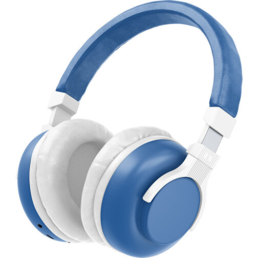 Bluetooth-ANC-Kopfhörer SilentHarmony Inkl. Individualisierung , dunkelblau / weiß, Kunststoff, 20,00cm x 10,00cm x 17,00cm (Länge x Höhe x Breite), Bild 1