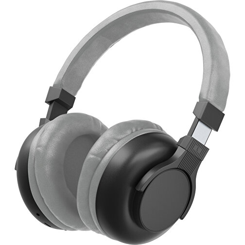 Bluetooth-ANC-Kopfhörer SilentHarmony Inkl. Individualisierung , schwarz / grau, Kunststoff, 20,00cm x 10,00cm x 17,00cm (Länge x Höhe x Breite), Bild 1
