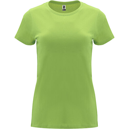 Capri T-Shirt Für Damen , oasis green, Single jersey Strick 100% Baumwolle, 170 g/m2, S, , Bild 1