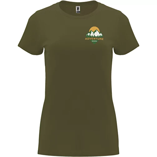 T-shirt Capri à manches courtes pour femme, Image 2